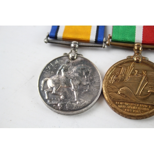 378 - WW1 Medals, Mercantile Marine E. Wills, War Pte Elkins, 1914-15 Star Gnr Allder