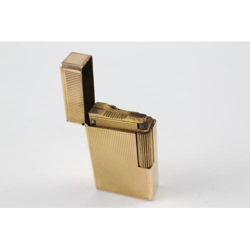 386 - St Dupont Paris Lighter Gold Plated