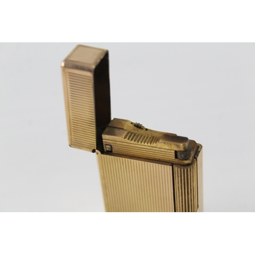 386 - St Dupont Paris Lighter Gold Plated