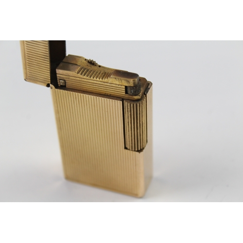 386 - St Dupont Paris Lighter Gold Plated