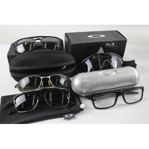 399 - Collection of Designer  Oakley Sunglasses Inc Cases  x 5