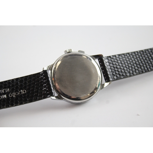 424 - Mens Vintage HY Moser Braille Watch Hand-Wind WATCH RUNS