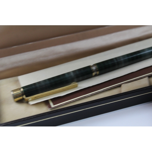 439 - 2 x Vintage Sheaffer Lady Fountain Pens w/ 14ct Nibs WRITING In Original Boxes