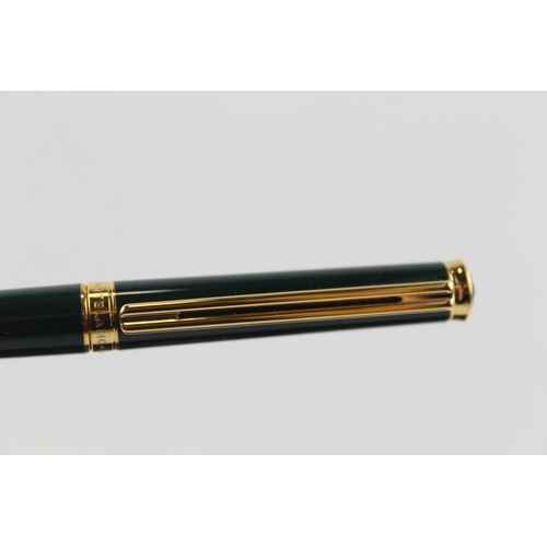 460 - Montblanc Noblesse Oblique Green Lacquer Ballpoint Pen / Biro WRITING Boxed