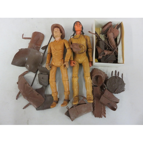 216 - Vintage action men and accessories