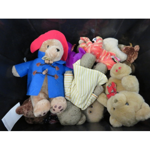 219 - Vintager soft toys