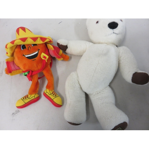 219 - Vintager soft toys