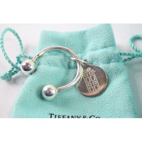 251 - Collection of Sterling Silver Tiffany & Co Jewellery inc. Key Ring x 2 13g