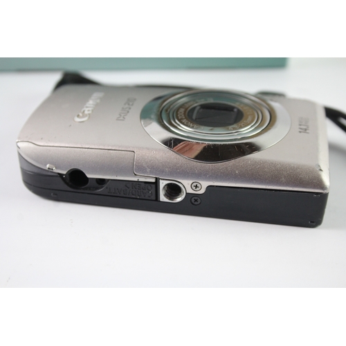 401 - Canon IXUS 210 Digital Compact Camera Working w/ Canon 5x Optical IS Zoom Lens