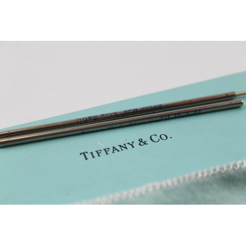 320 - TIFFANY & CO. Stamped .925 Sterling Silver Ballpoint / Biro Pen Boxed 15g