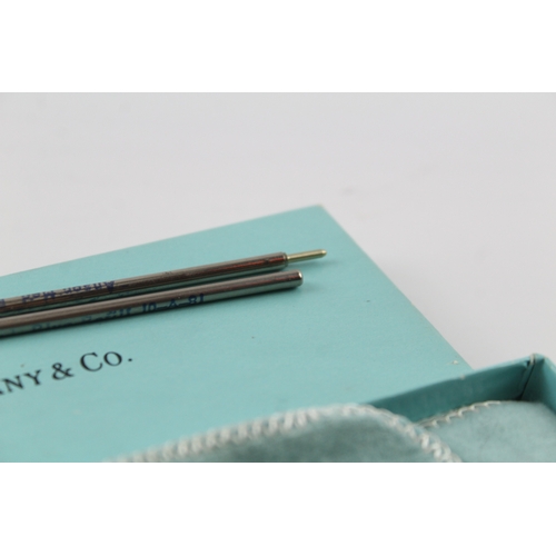 320 - TIFFANY & CO. Stamped .925 Sterling Silver Ballpoint / Biro Pen Boxed 15g