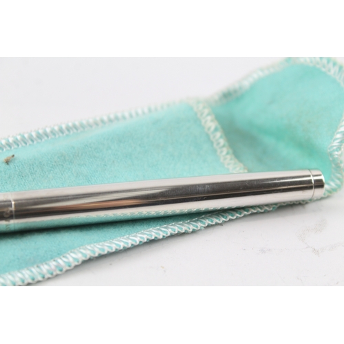 362 - TIFFANY & CO .925 Sterling Silver Cased Rollerball Pen (28g)