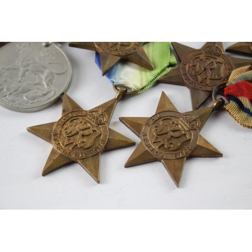 372 - WW2 Medals Inc Atlantic, Africa, France & Germany Stars, Etc x 8