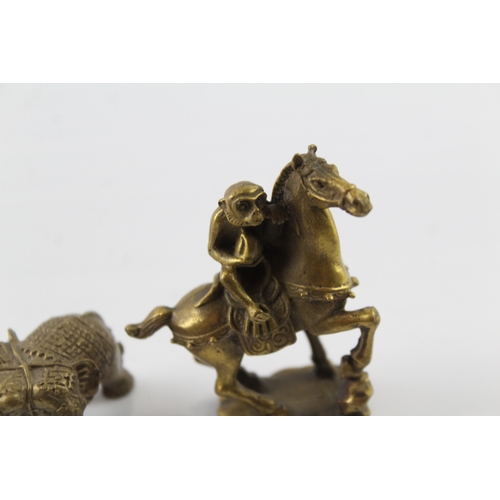 396 - Small Brass Bronze Ornaments