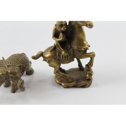 396 - Small Brass Bronze Ornaments