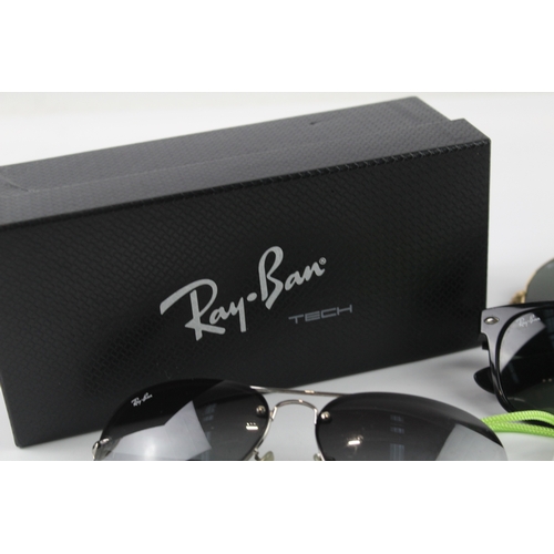 402 - Collection of Designer Rayban Sunglasses Inc Cased x 5