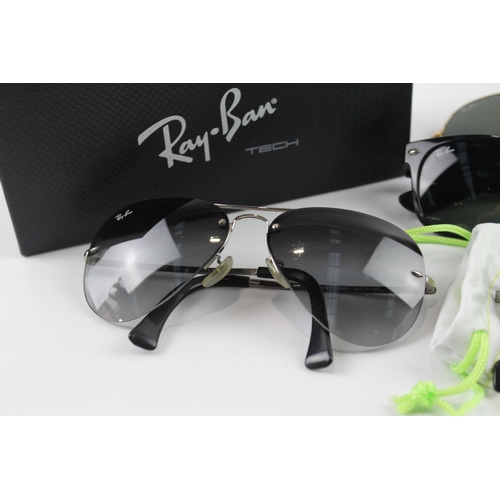 402 - Collection of Designer Rayban Sunglasses Inc Cased x 5