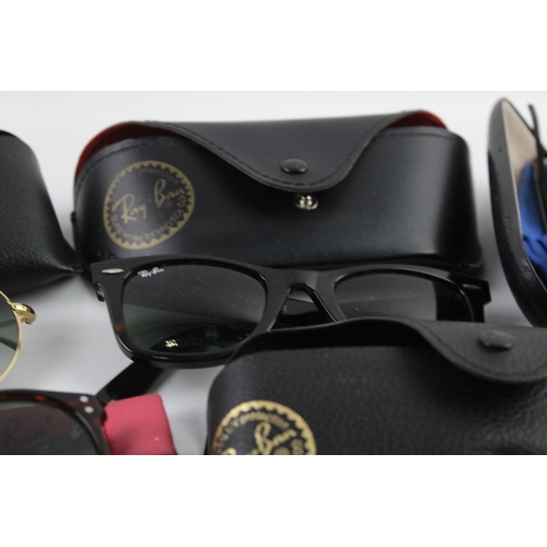 404 - Collection of Designer Rayban Sunglasses Inc Cases  x 5