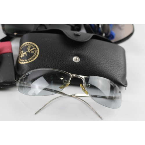 404 - Collection of Designer Rayban Sunglasses Inc Cases  x 5