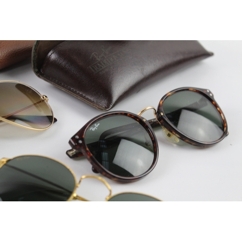 405 - Collection of Designer Rayban Sunglasses Inc Cased x 5