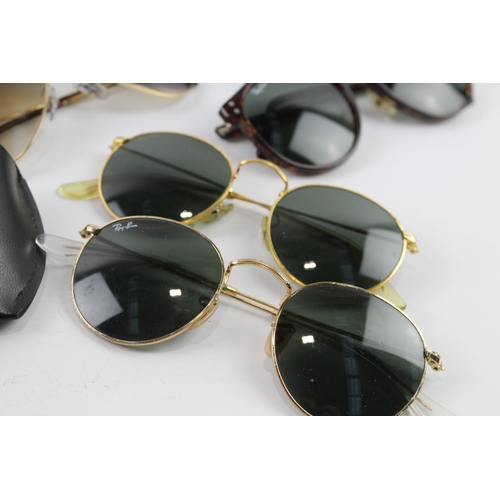 405 - Collection of Designer Rayban Sunglasses Inc Cased x 5