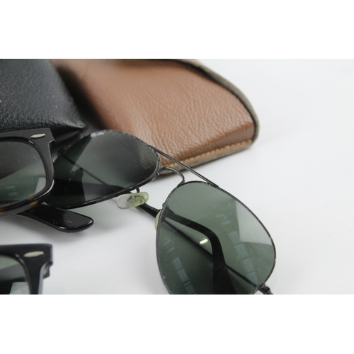 406 - Collection of Designer Rayban Sunglasses Inc Cased x 5