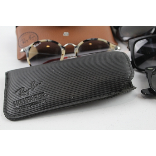 408 - Collection of Designer Rayban Sunglasses Inc Cases  x 5