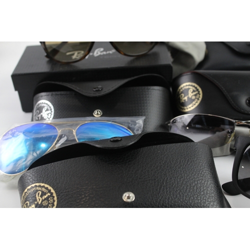 409 - Collection of Designer Rayban Sunglasses Inc Cases  x 5