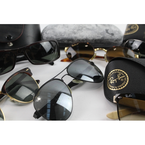 410 - Collection of Designer Rayban Sunglasses Inc Cases  x 5