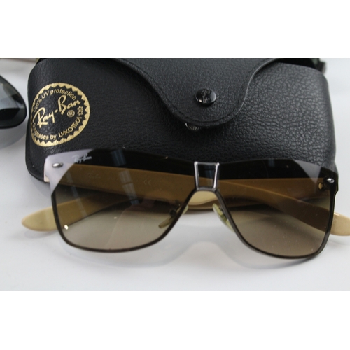 410 - Collection of Designer Rayban Sunglasses Inc Cases  x 5