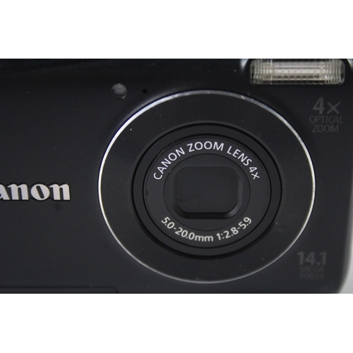 413 - Canon Powershot A2200 Digital Compact Camera Working w/ Canon 4x Optical Zoom