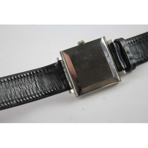 421 - Men's Vintage Tissot Seastar Square Cased Watch Hand-Wind WATCH RUNS