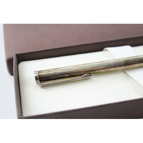 441 - COACH .925 Sterling Silver Ballpoint Pen / Biro WRITING Boxed 18g