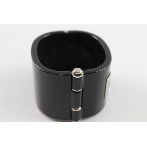 288 - Dolce & Gabbana Black Acrylic Bangle 64g