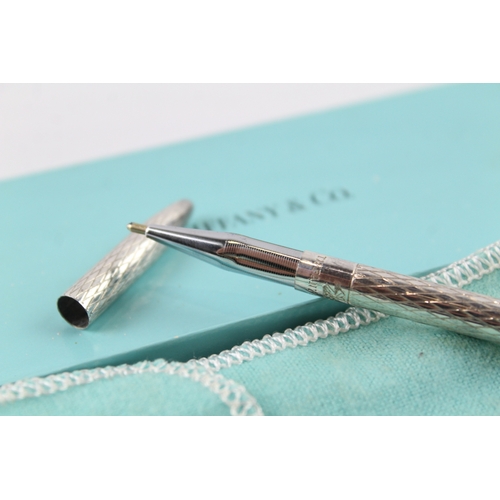 363 - TIFFANY & CO. Stamped .925 Sterling Silver Ballpoint Pen / Biro Boxed (12g)