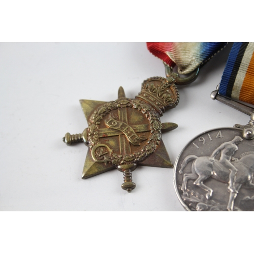 375 - WW1 1914-15 Star Medal Trio 66260 Spr G. Metcalfe RE x 3