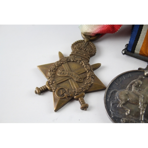 385 - WW1 Navy Medal Group 1914-15 Star Trio GS Benson & Mercantile Marine GS Benson