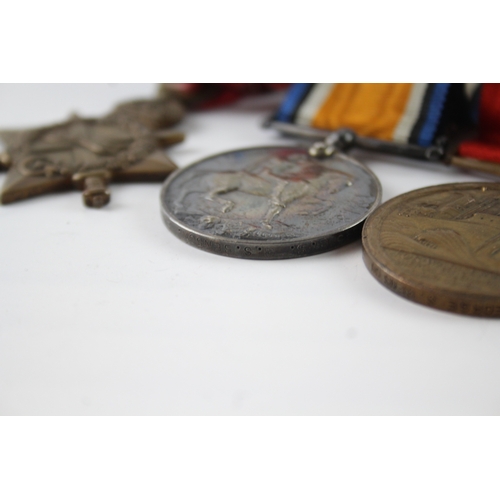 385 - WW1 Navy Medal Group 1914-15 Star Trio GS Benson & Mercantile Marine GS Benson