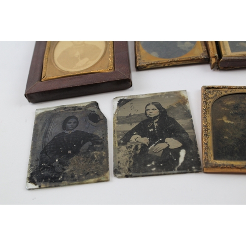 394 - Antique Photographs Inc Ambrotype Ephemera Collectables