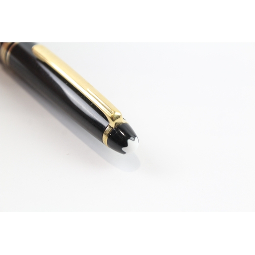 435 - Montblanc Meisterstuck Black Ballpoint Pen / Biro WRITING - VV3252570