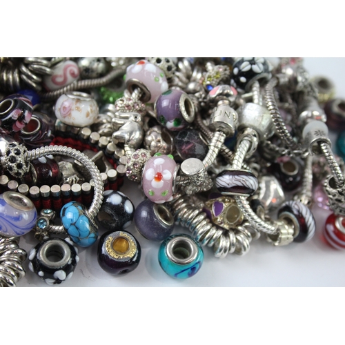 312 - Assortment of Fashion Jewellery inc. Charms, Bracelets 1004g