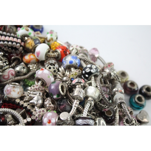 312 - Assortment of Fashion Jewellery inc. Charms, Bracelets 1004g