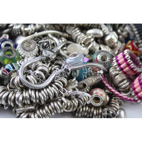 313 - Assortment of Fashion Jewellery inc. Charms, Bracelets 1051g