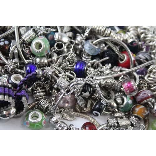 314 - Assortment of Fashion Jewellery inc. Charms, Bracelets 1007g