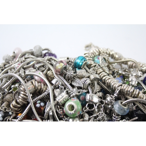 314 - Assortment of Fashion Jewellery inc. Charms, Bracelets 1007g