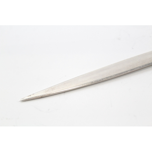 329 - Antique Edwardian 1910 Edinburgh Scottish Sterling Silver Letter Opener (80g)