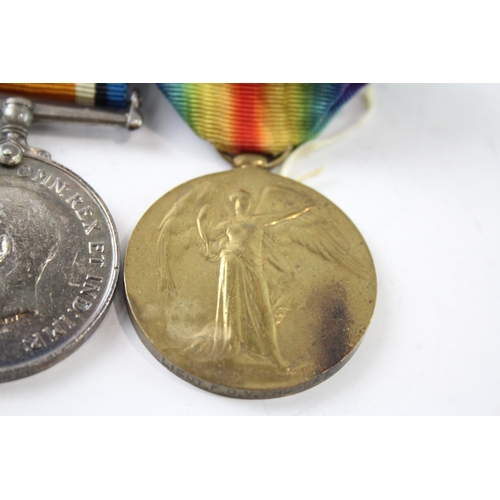 371 - WW1 Mounted Officers Medal Pair Lieut F.D.V Thursby