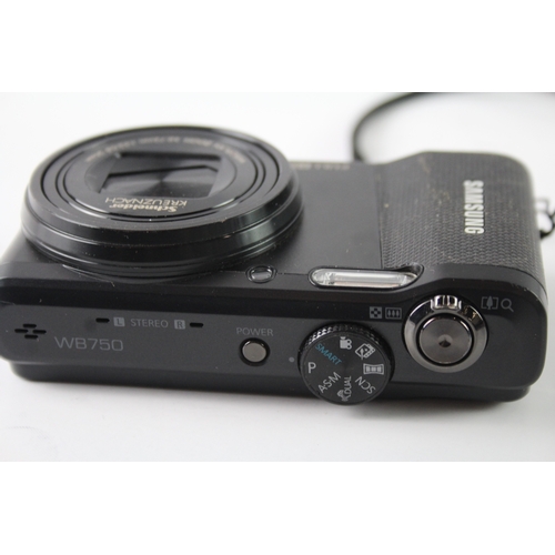 442 - Samsung WB750 Digital Compact Camera w/ Schneider Kreuznach 18x Optical Zoom