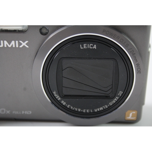 444 - Panasonic Lumix DMC-TZ40 Digital Compact Camera Working w/ 20x Optical Zoom Lens