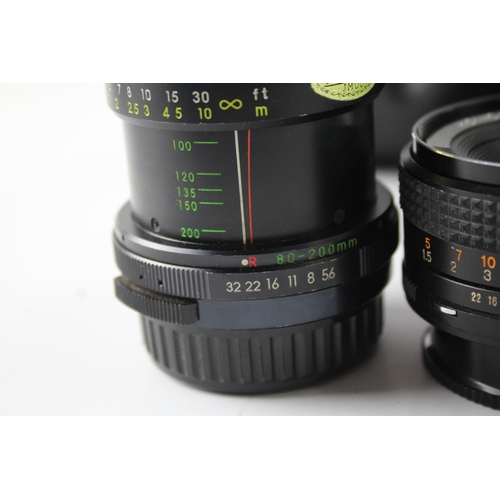 451 - Manual Camera Lenses Inc Sigma, Helios & Pentacon Etc Mechanically Working x 4